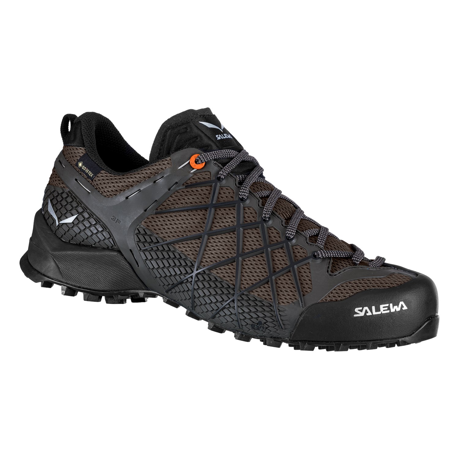 Zapatillas Aproximación Salewa Wildfire GORE-TEX® Hombre Negros/Verde Oliva Mexico (UP7345012)